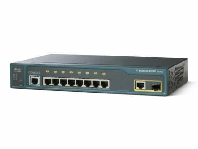 سوئیچ شبکه سیسکو 8 پورت WS-C2960C-8TC-L Switch Cisco WS-C2960C-8TC-L 8Port