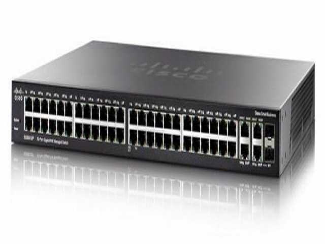 سوئیچ شبکه سیسکو SG350-52 Cisco SG350-52 52-Port Gigabit Managed Switch