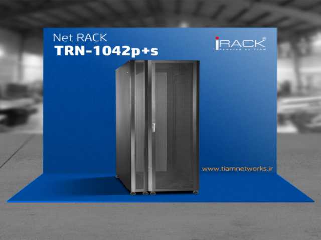  کد محصول : TRN-1042P رک ایستاده تیام 42 یونیت عمق 100  Net Rack - 100cm Depth - 42 Unit Height + Side Rack