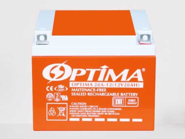 باتری سیلد اسید 12ولت 28 آمپر اپتیما  1228 optima Battery