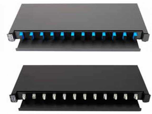پچ پنل فیبرنوری اینفیلینک Infilink Fiber Optic Patch Panel Unloaded 24P SC Duplex - IP-FT5003 