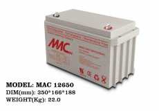 باتری MAC 12V65Ah
